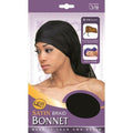 Qfitt Satin Braid Bonnet 179 for frizz-free hair protection