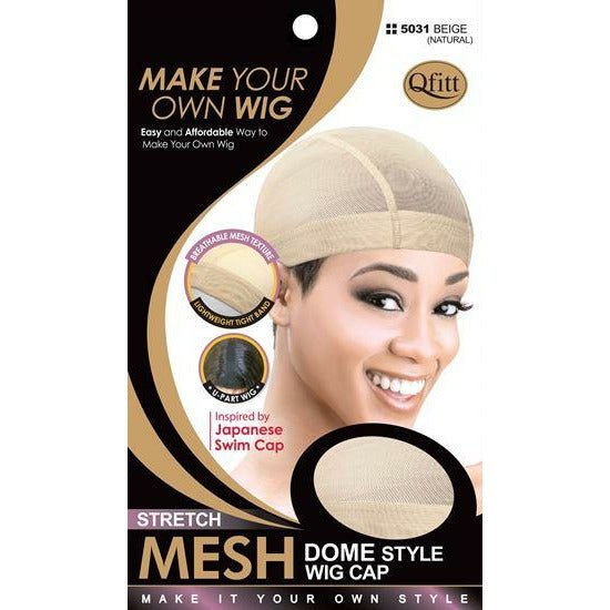 Stretch Mesh Dome Wig Cap for Secure Comfortable Hair Styling