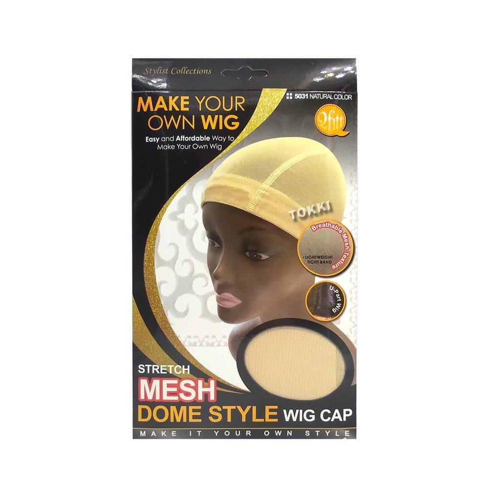 Stretch Mesh Dome Wig Cap for Secure Comfortable Hair Styling