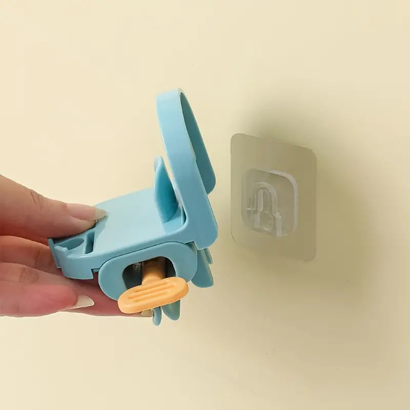 Multifunctional Wall-Mounted Toothpaste Dispenser