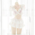 Sweetheart Pearl Underwear Skirt Set for Women