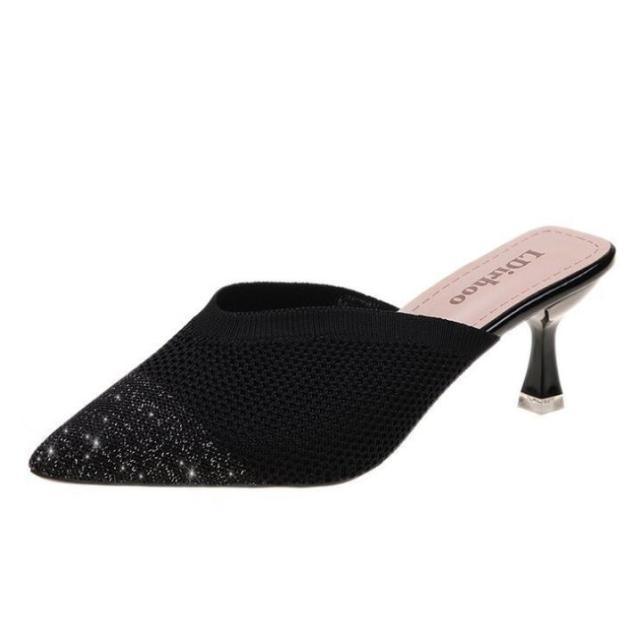 Transparent Pointed Toe High Heel Sandals Party Dress Shoes