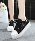 Elevated Casual Canvas Shoes with Breathable Mesh