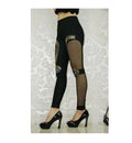 Women's Mesh Stitched Rivet Leggings