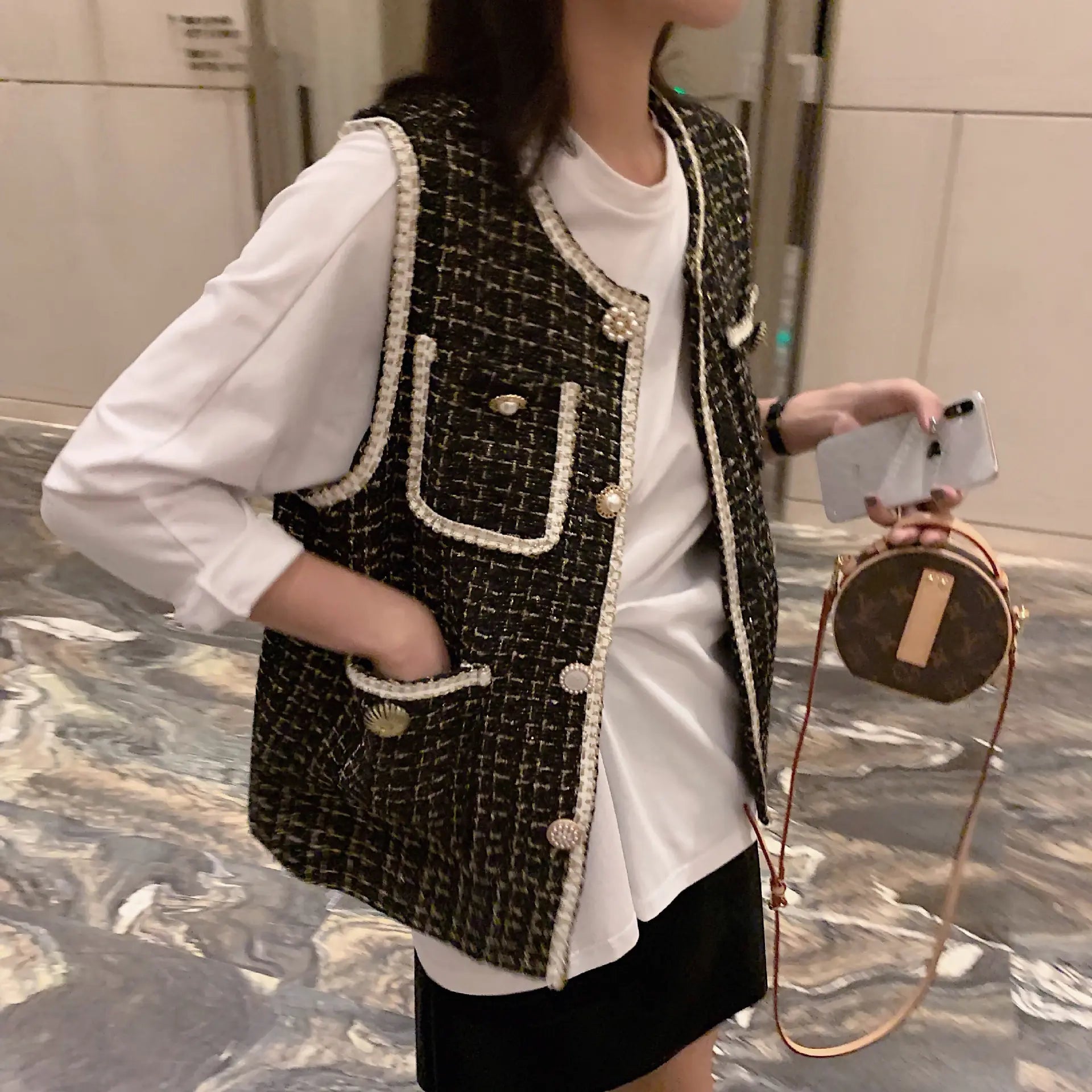 T4370 Small Chanel Style Vest