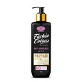 Fashion Colour Anti Hairloss Protein Shampoo bottle, a restorative hair treatment with almond oil and soya milk proteins.