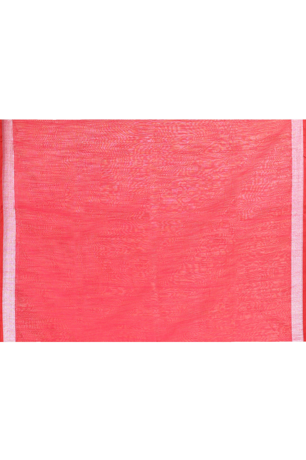 Rani Pink Embellished Handloom Saree with Zari Border