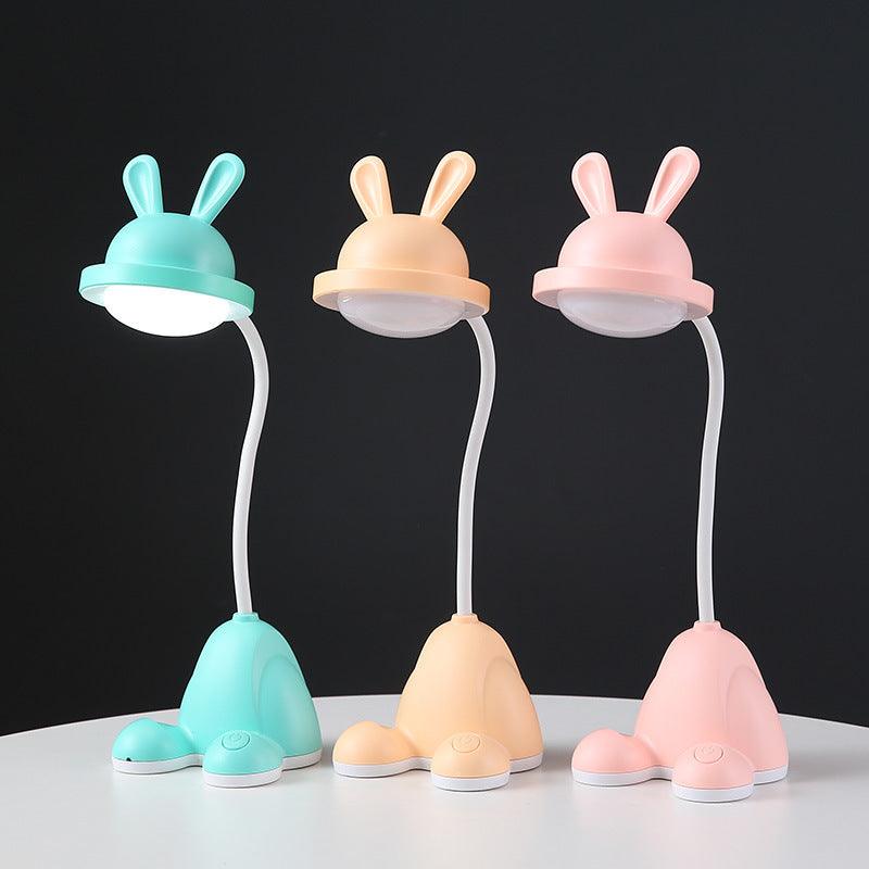 Kawaii Rabbit LED Desk Lamp Kids Night Light with 3 Brightness Levels