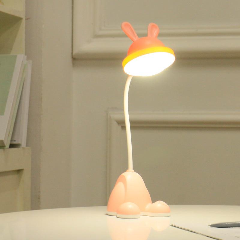 Kawaii Rabbit LED Desk Lamp Kids Night Light with 3 Brightness Levels
