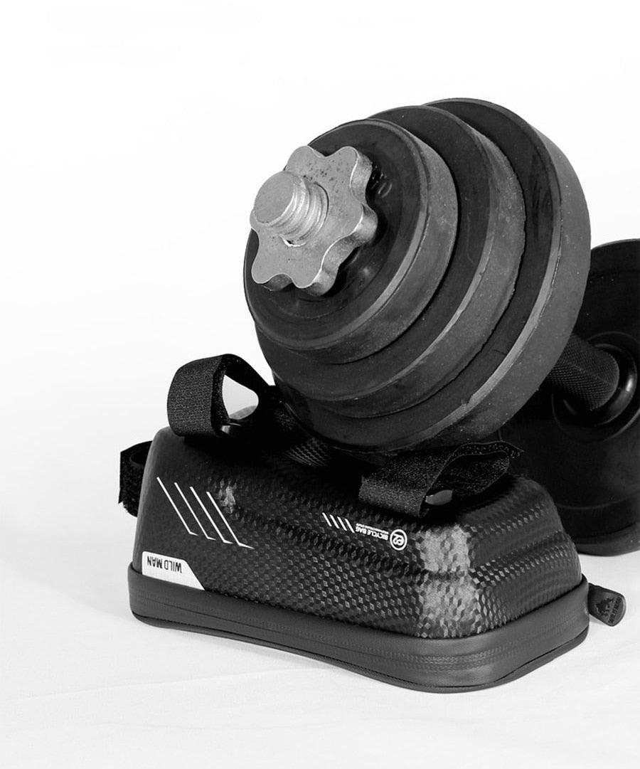 Rainproof Bicycle Top Tube Bag with Touchscreen Phone Mount