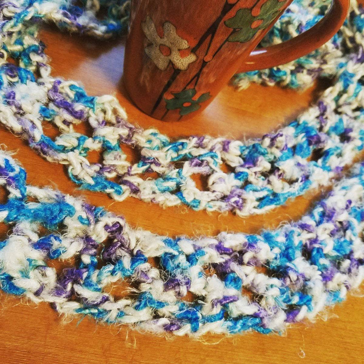Rainy Day Infinity Scarf Crochet Pattern: Easy DIY Accessories