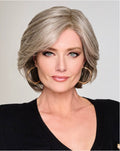 Raquel Welch Flash Forward mid-length textured wig in RL33/35 Deepest Ruby color