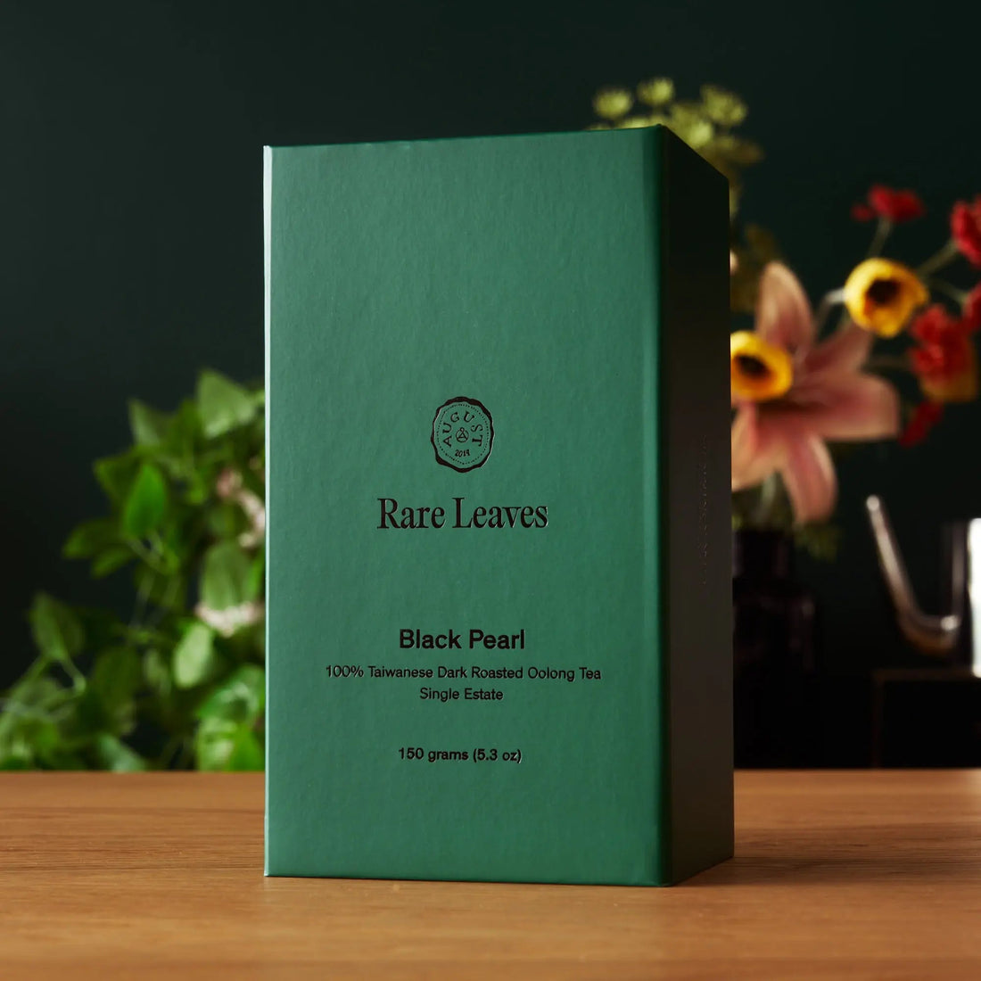 Black Pearl Charcoal Roasted Taiwanese Dark Oolong Tea - Image 2