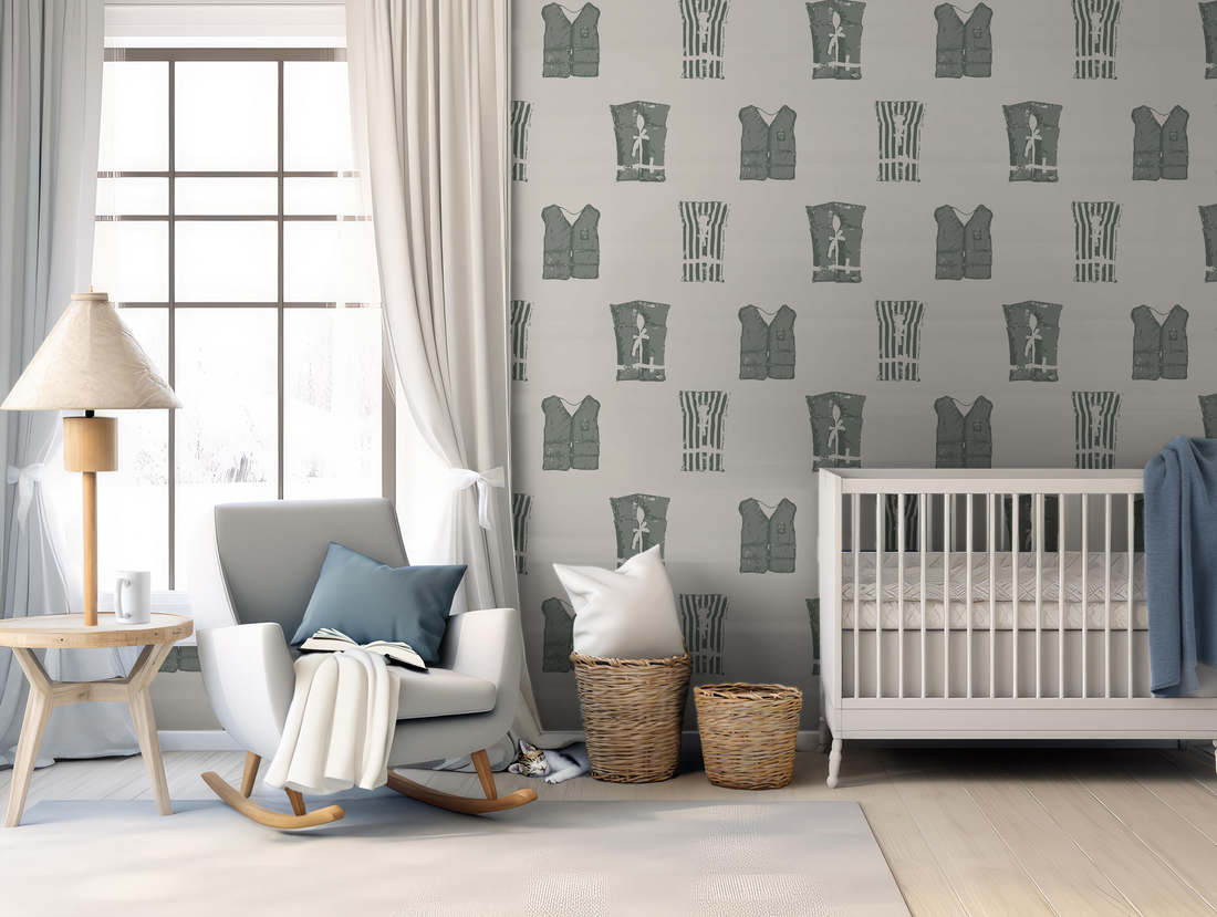 Ray Geometric Removable Wallpaper for Stylish Interiors