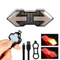 Wireless Remote Control LED Bike Tail Light with Turn Signals