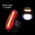 USB Rechargeable LED Bicycle Tail Light - High Intensity Safety