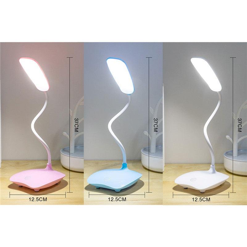 Modern rechargeable flexible LED table lamp for study rooms