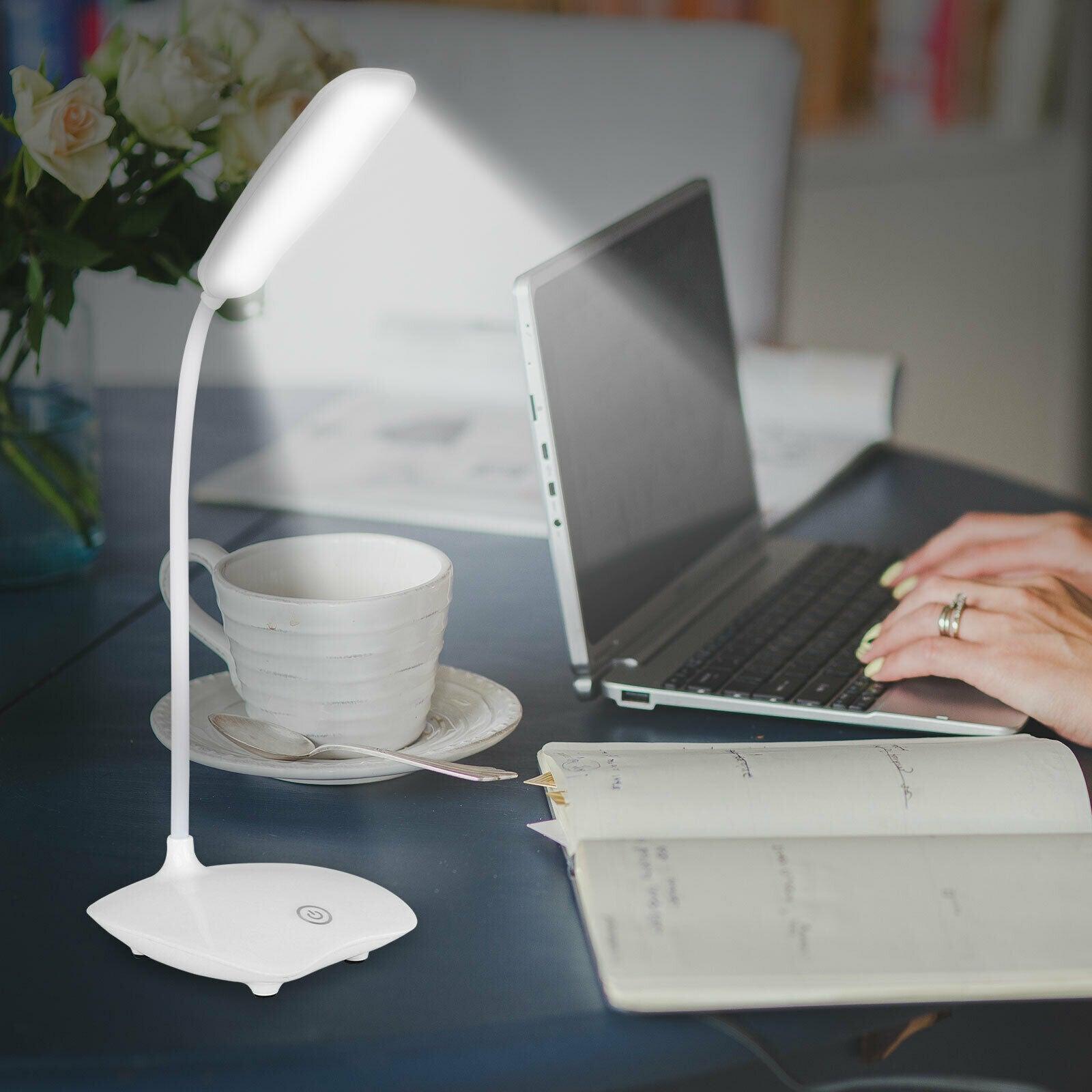 Modern Rechargeable Study Lamp, Flexible LED Reading Light
