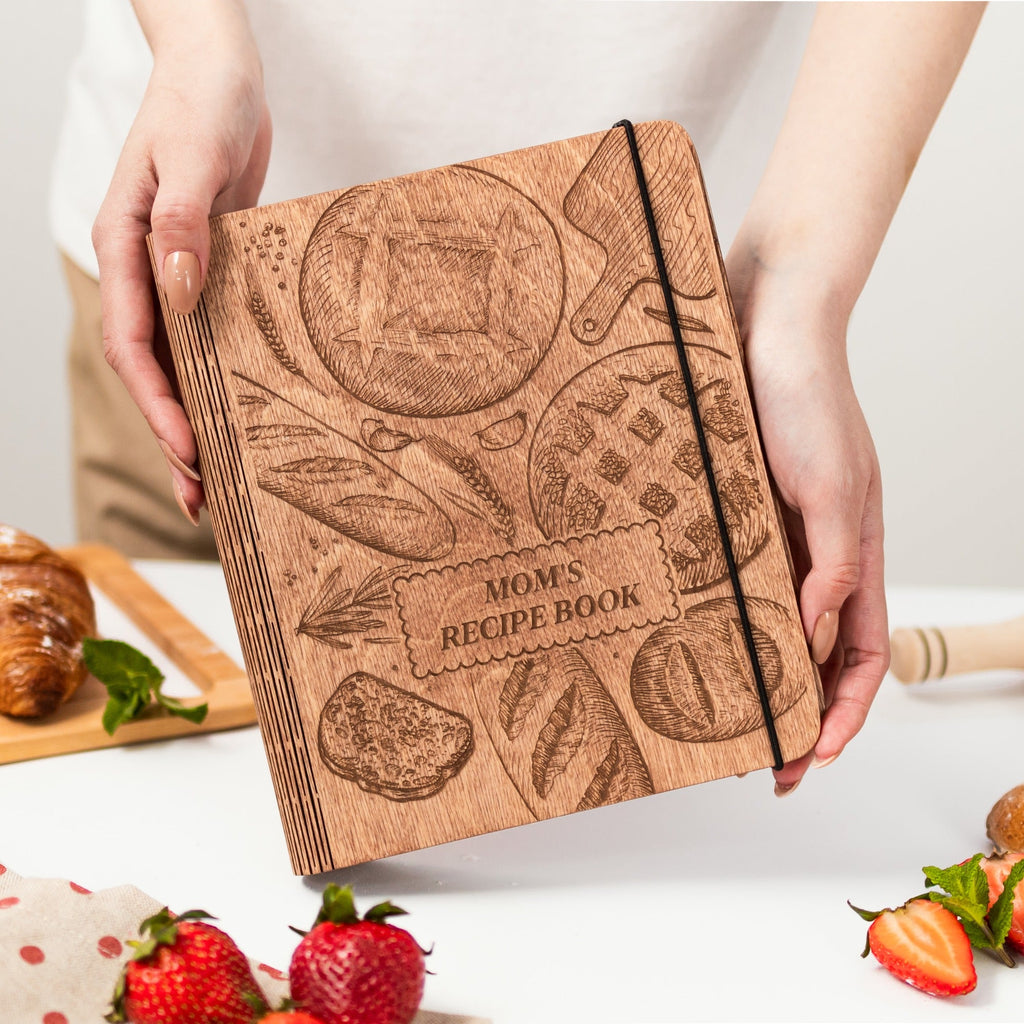 Boulangerie Wood Recipe Book for Bread and Pastry Bakers