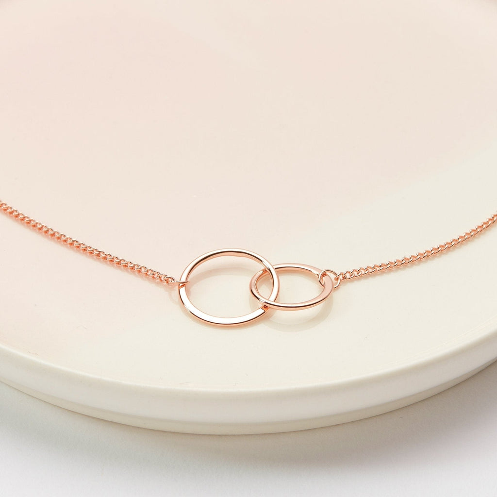Recovery Double Circles Necklace