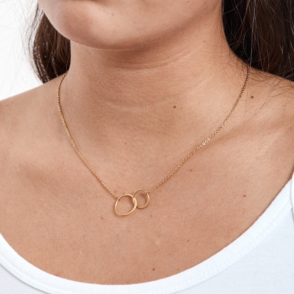 Recovery Double Circles Necklace