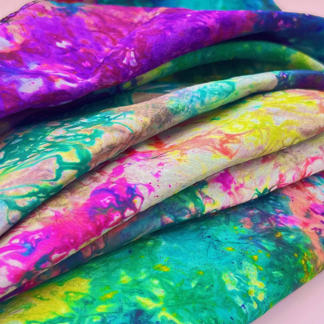 Upcycled Sari Scrap Fabric Bundle for Baby Crafts and Mending