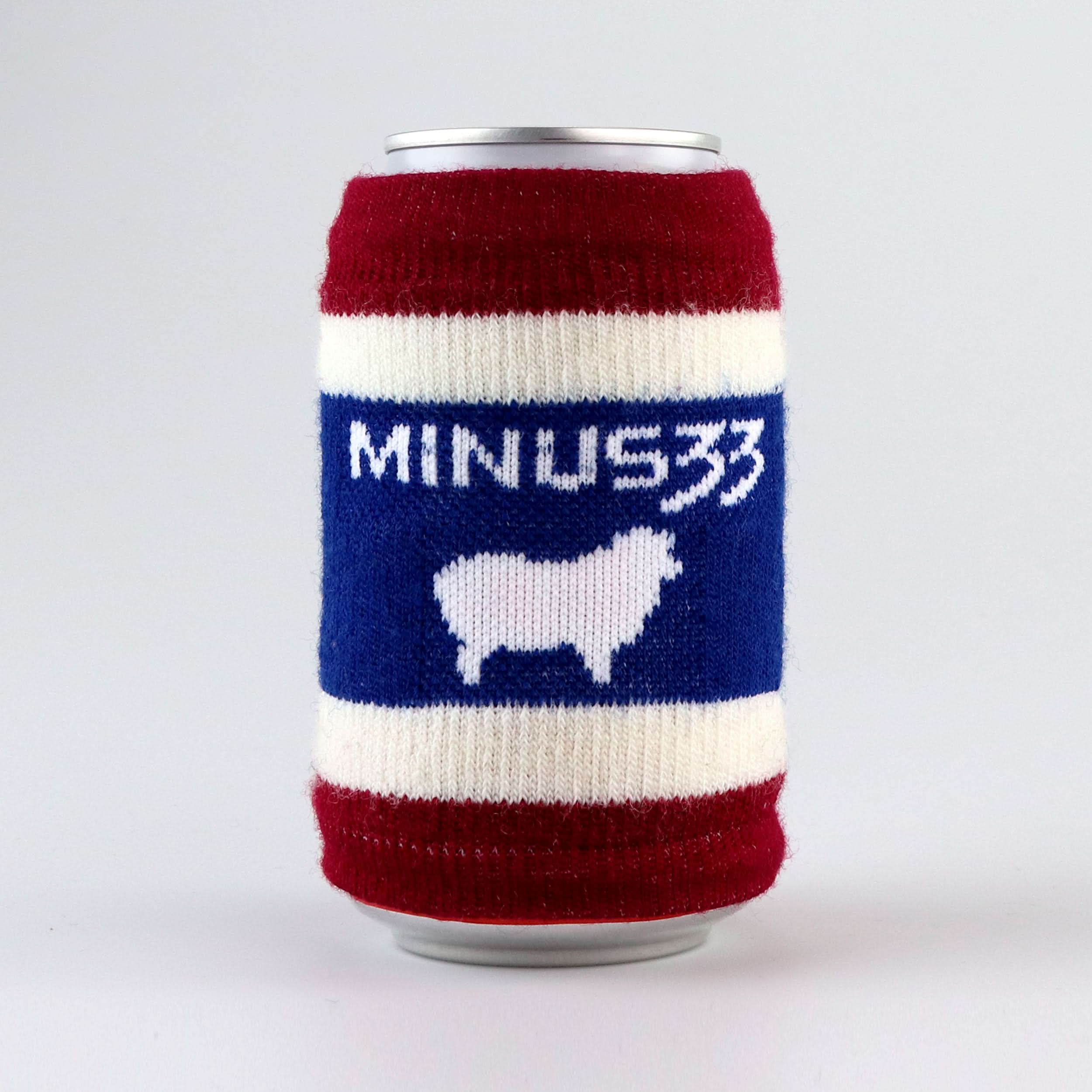 Merino Wool Drink Cool-Zie Insulated Beverage Sleeve for 12oz Cans