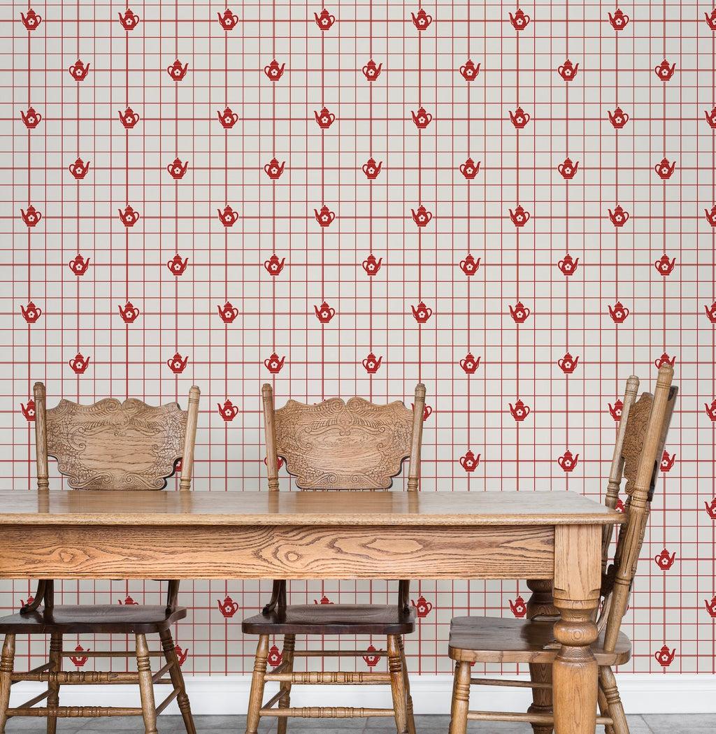 Karen Wallpaper by Jensen Lang x Aubrey Fairchild