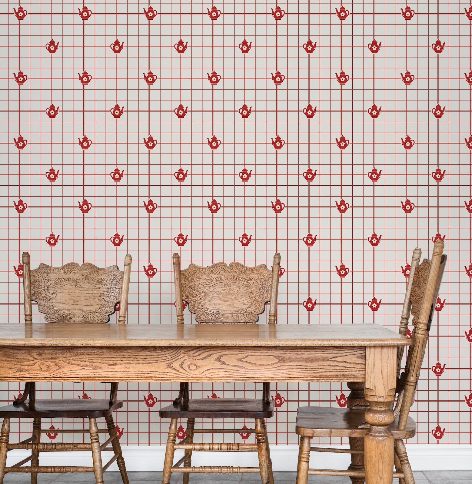 Karen Wallpaper by Jensen Lang x Aubrey Fairchild
