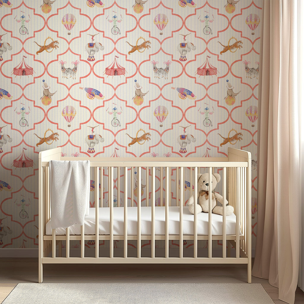 Barnum Wallpaper by Yorkville Studio