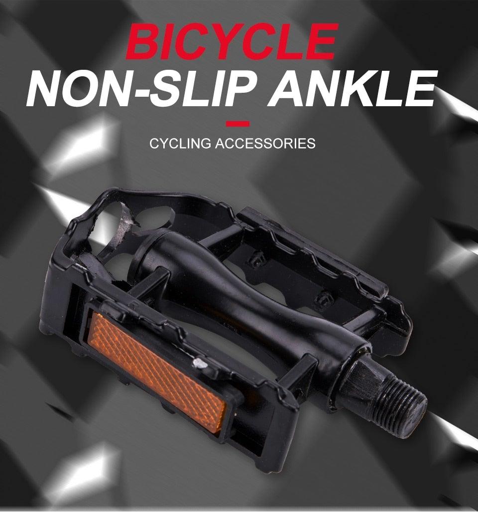 Universal Non-Slip Aluminum Platform Pedals for Mountain Bikes