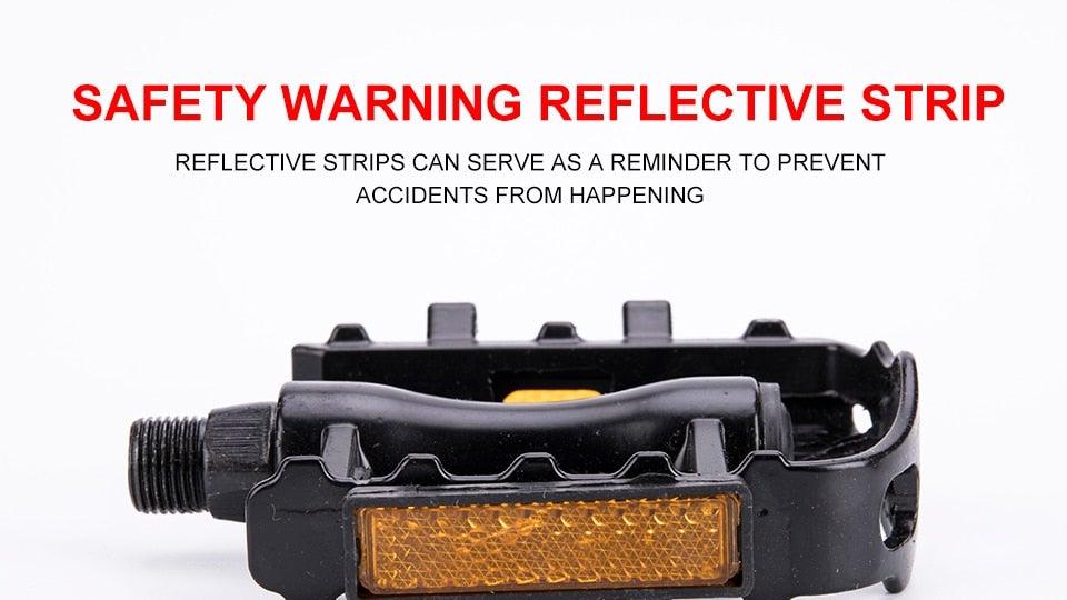 Universal Non-Slip Aluminum Platform Pedals for Mountain Bikes