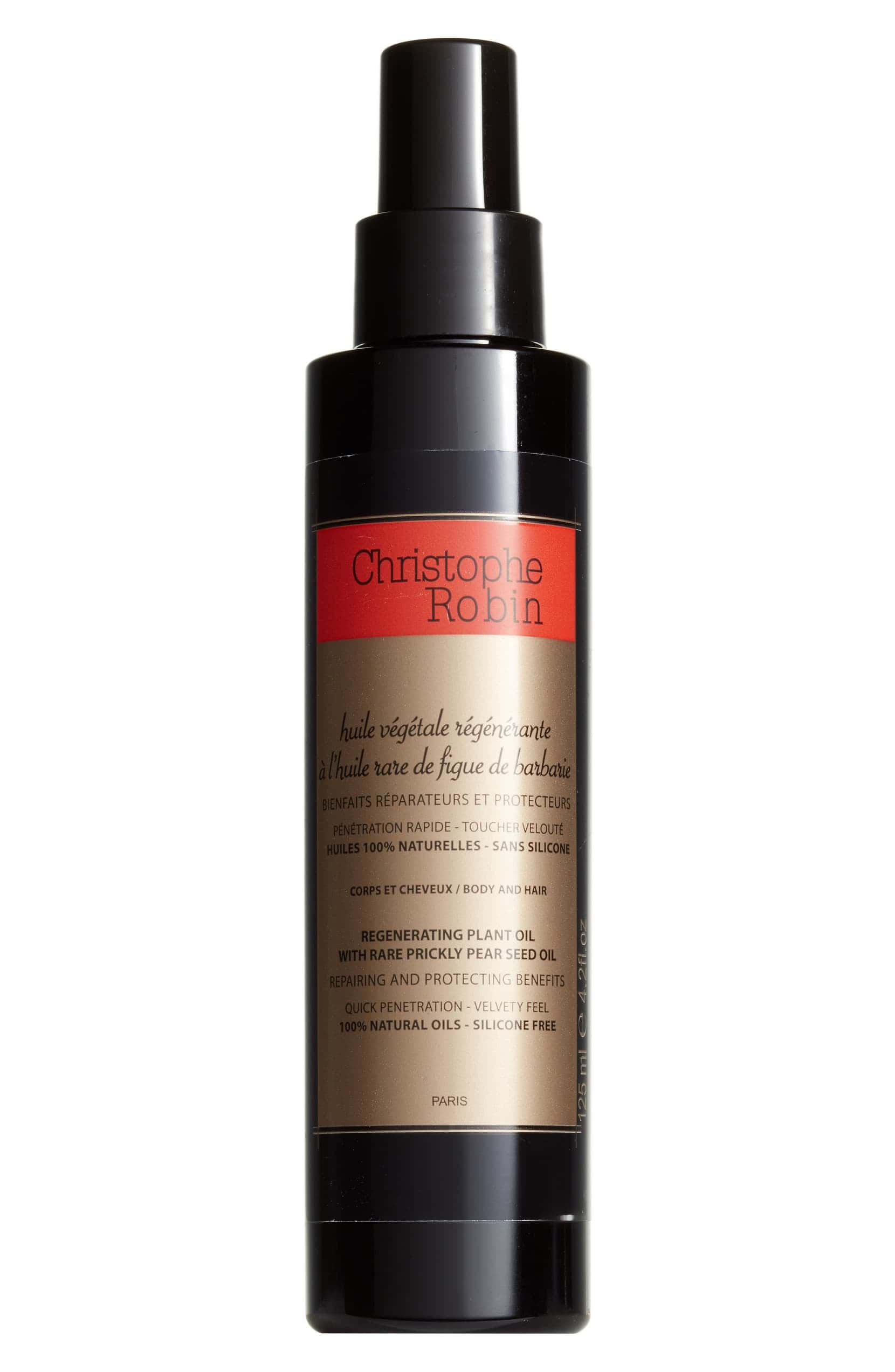 Christophe Robin Regenerating Plant Oil with prickly pear seed oil