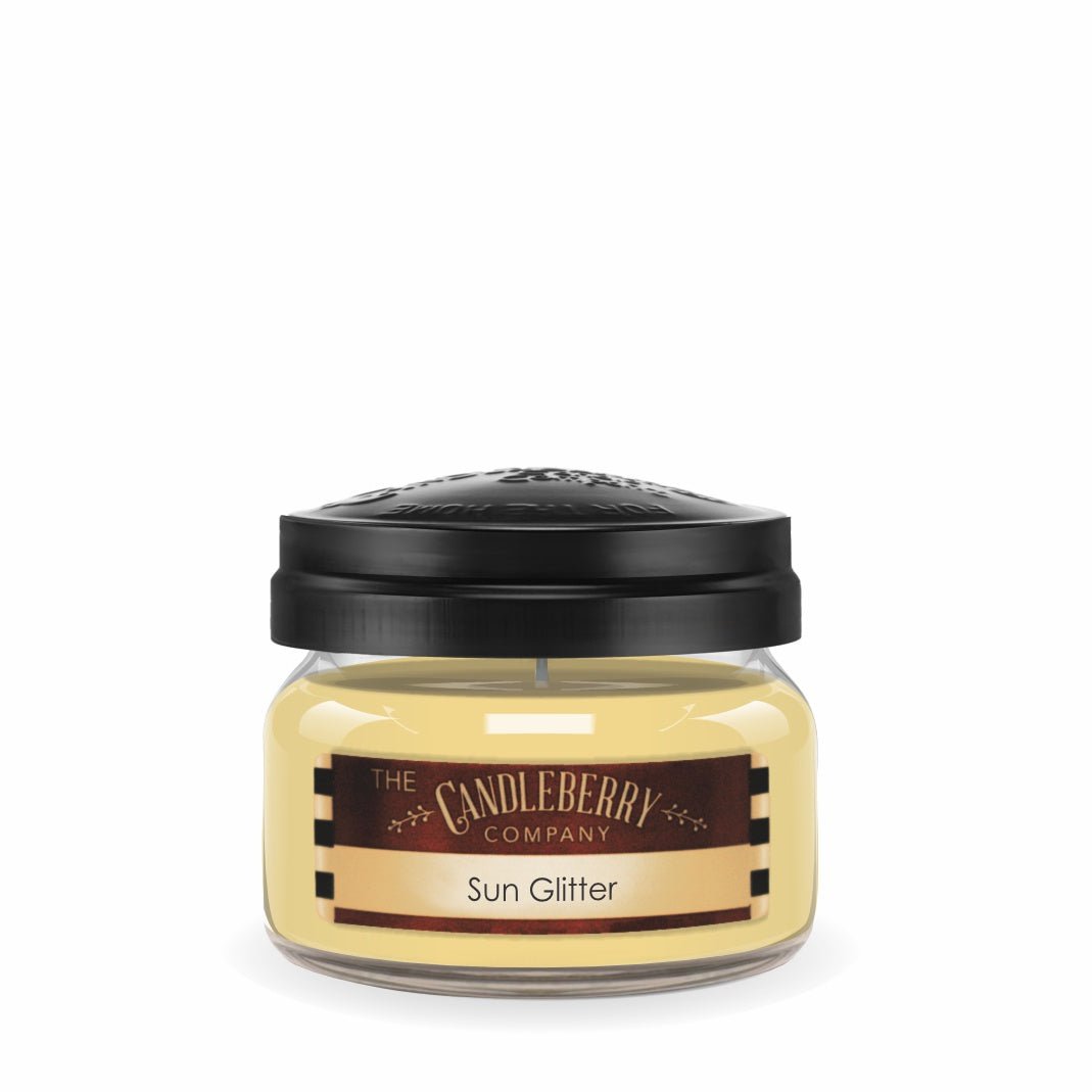 Sun Glitter Small Jar Candle | Glass Citrus & Coconut