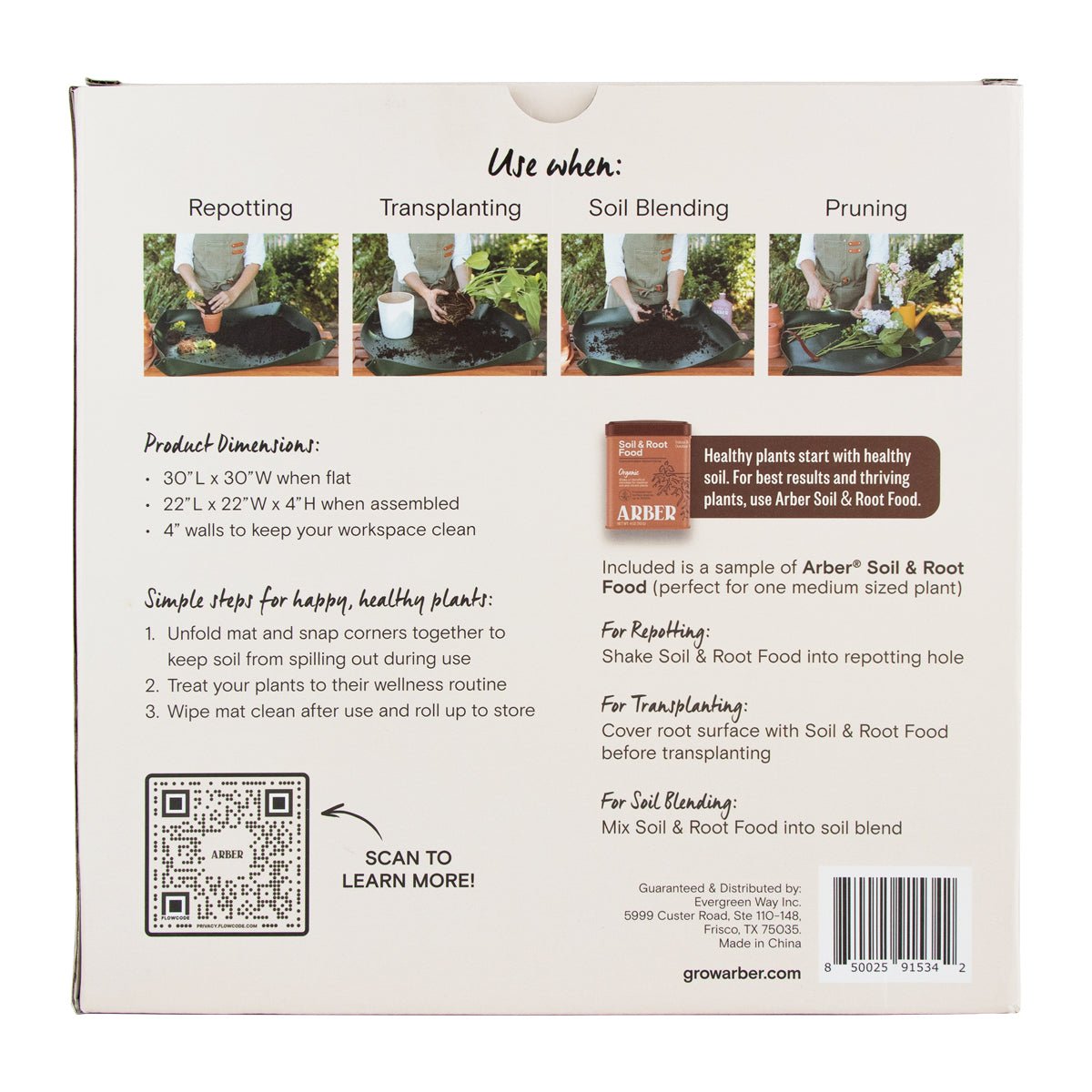 Repotting Mat | Durable Eco-Friendly Plant Care Mat | House Plant Shop