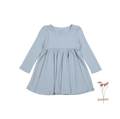 The Long Sleeve Dress - Ocean