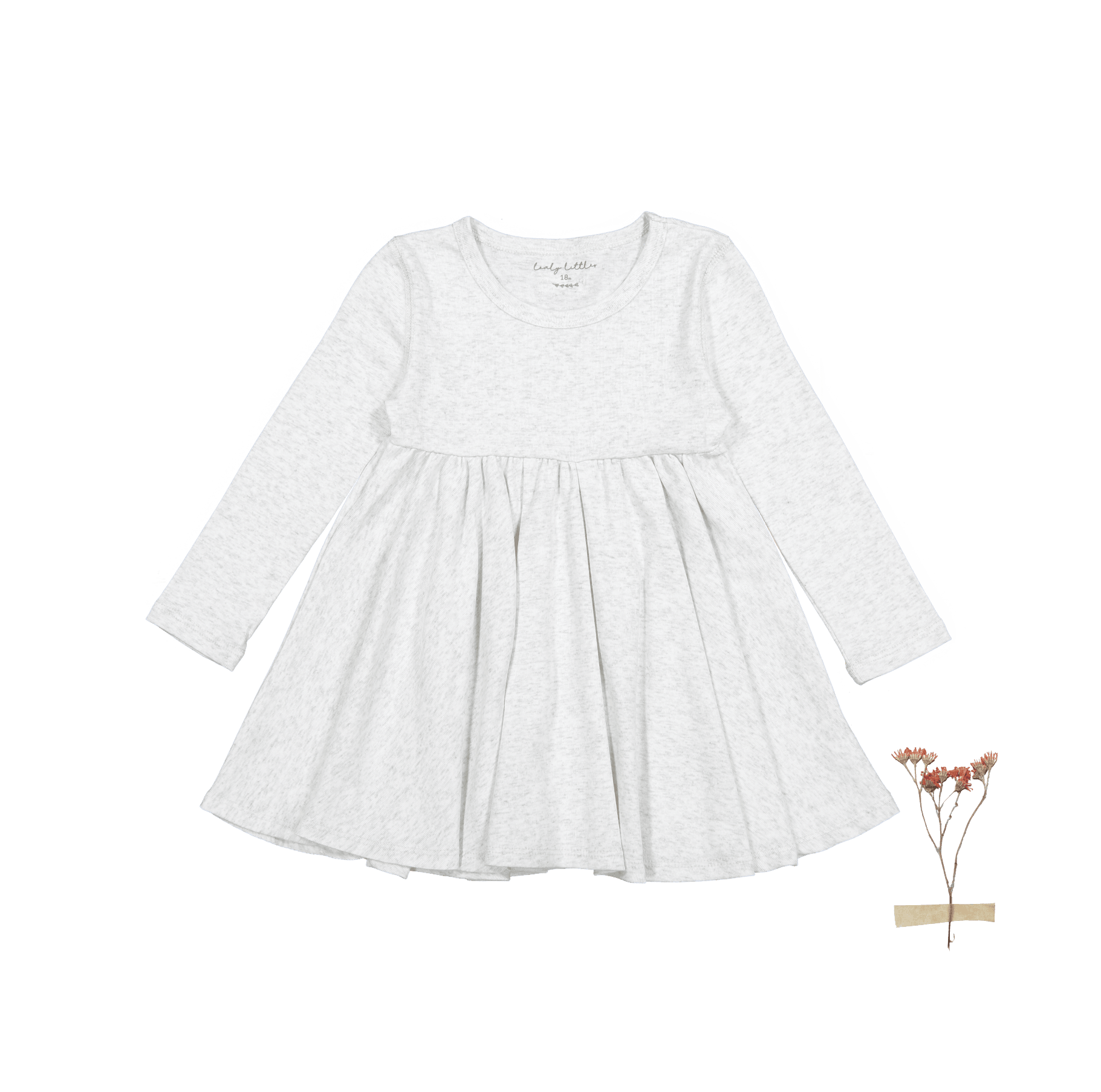 The Long Sleeve Dress - Oatmeal