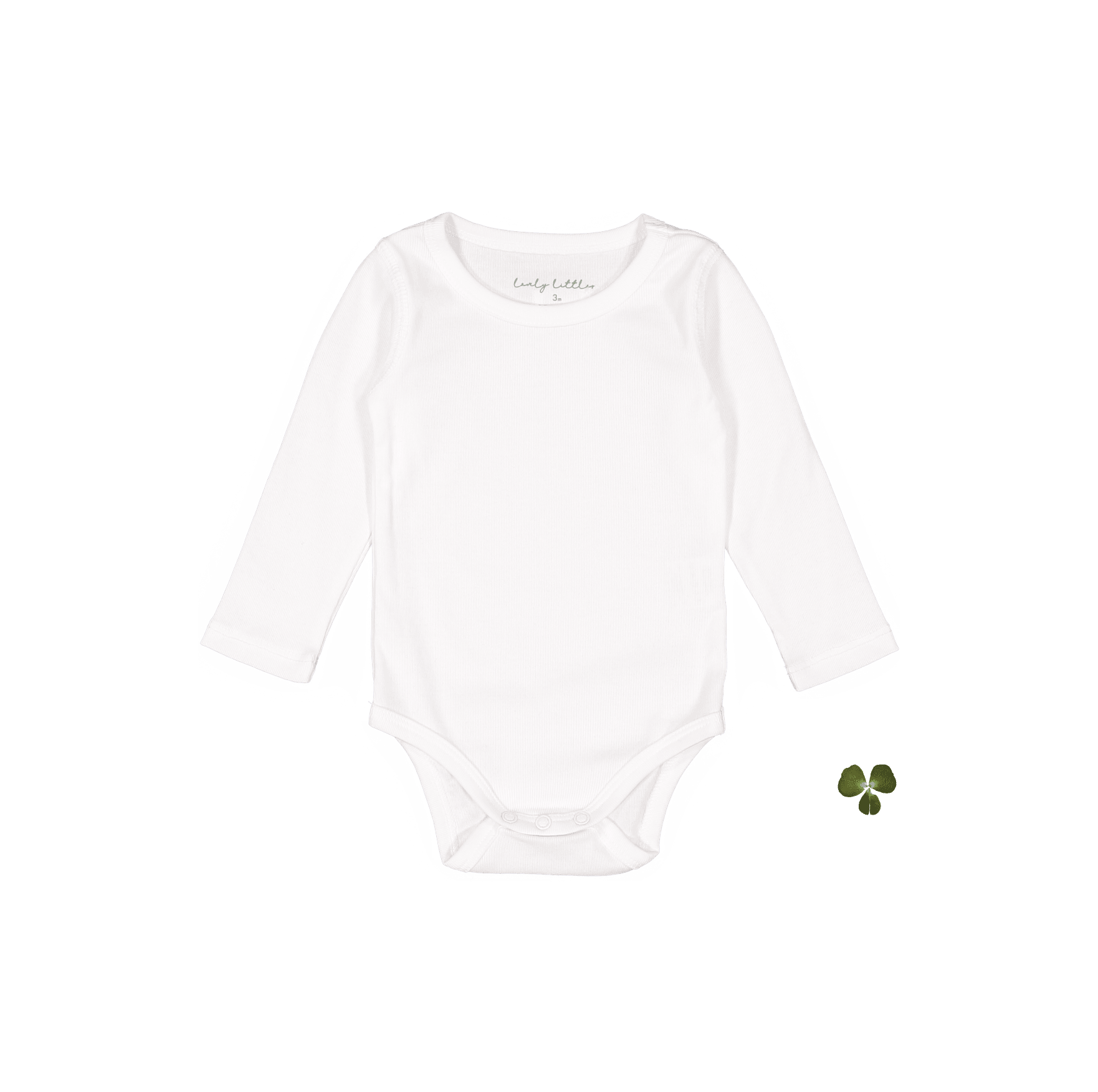 The Long Sleeve Onesie - White