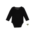 The Long Sleeve Onesie - Black