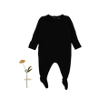 The Snap Romper - Black