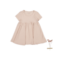 The Short Sleeve Dress - Blush