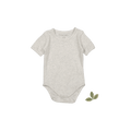 The Short Sleeve Onesie - Oatmeal