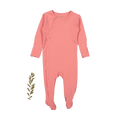 The Snap Romper - Coral