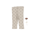 The Printed Legging - Sand Leaf