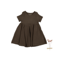 The Short Sleeve Dress - Cocoa