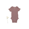 The Short Sleeve Onesie - Mink