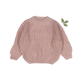 The Chunky Knit Sweater - Mauve