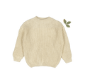 The Chunky Knit Sweater - Bone