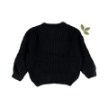 The Chunky Knit Sweater - Black