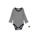 The Printed Long Sleeve Onesie - Stripe